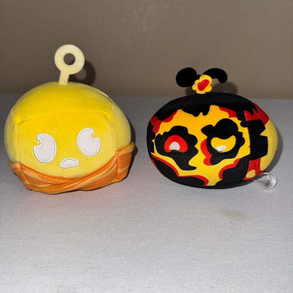 Blox Fruits Plush Bundle Buddha and Leopard Roblox Mystery Fruit Toy Set